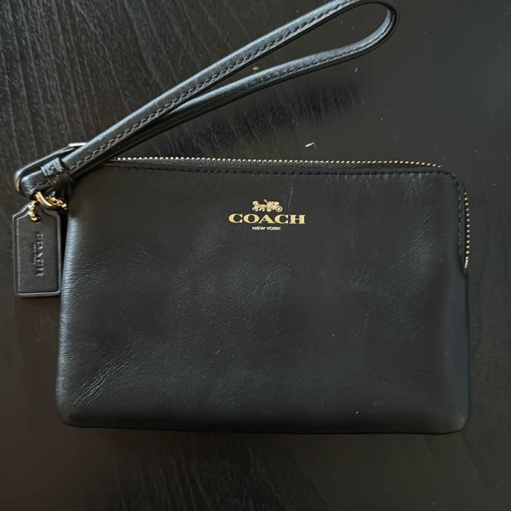 Coach mini wristlet